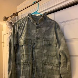 American Eagle Outfitters Camo Jacket